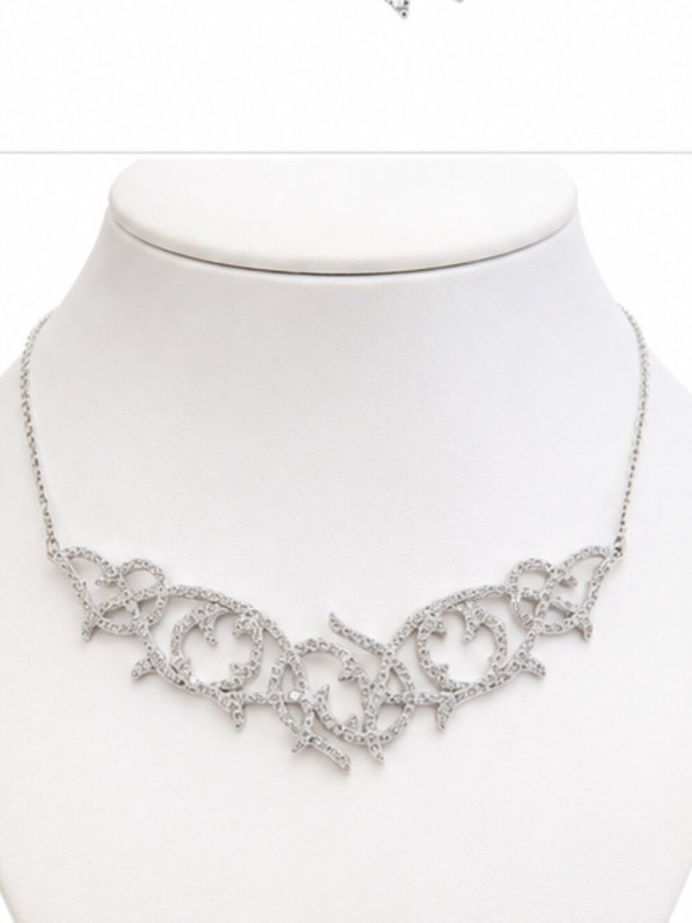SWAROVSKI CREW NECK NECKLACE GRACE WEAVES